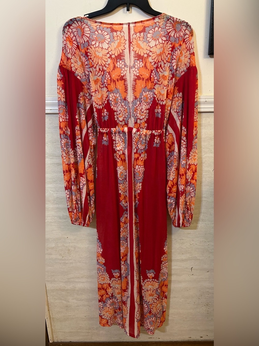 Free People Tilda Wrap Dress in the "Femme Combo" - Picture 9 of 16